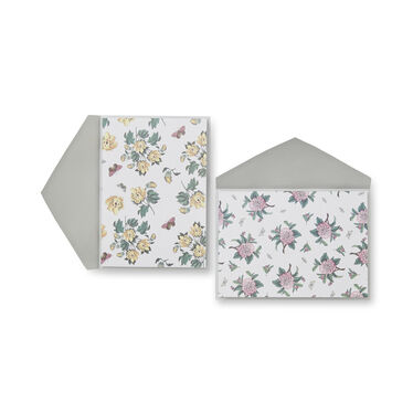 Botanic Garden Camellia & Barbados Cotton Notecards, 10 ct Botanic Garden Camellia & Barbados Cotton Notecards, 10 ct